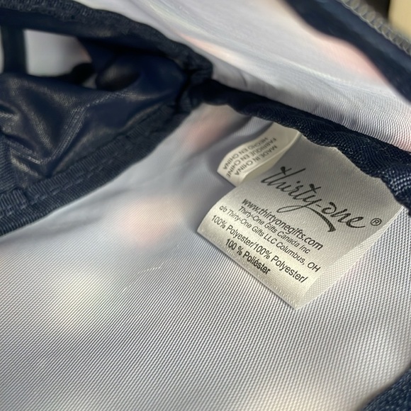 THIRTY ONE Painted Dot Trio Size Up Expandable Pouch Travel Storage Colorful - Picture 5 of 8